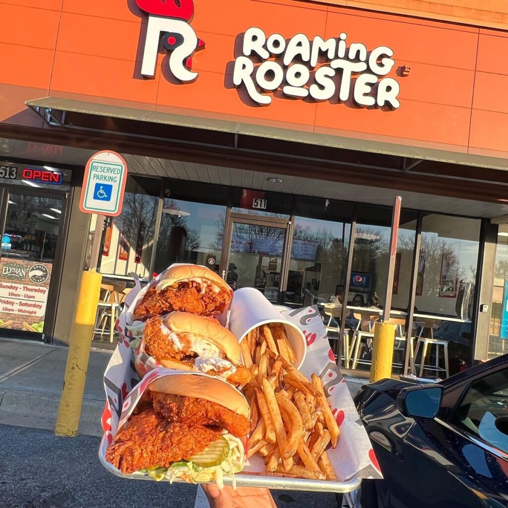 The fried chicken concept was first launched as a food truck in 2015. Photo Credit: Roaming Rooster’s Facebook page.