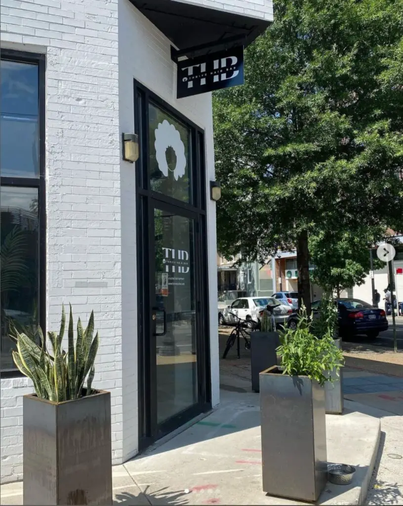 Thrive Hair Bar applied for a liquor license application to open a tavern at its 528 H St NE location. Photo Credit: Thrive Hair Bar’s Instagram page.